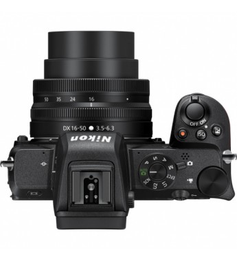 Cámara Mirrorless Nikon Z 50 DX 16-50 Kit de 20.9MP con Pantalla 3.2" Wi-Fi/Bluetooth - Negro