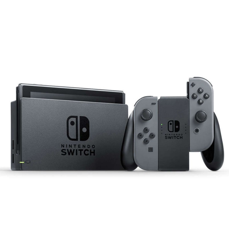 Consola Portátil Nintendo Switch HAD-S-KAAAA-USZ con Wi-Fi/Bluetooth/HDMI Bivolt - Negro/Gris