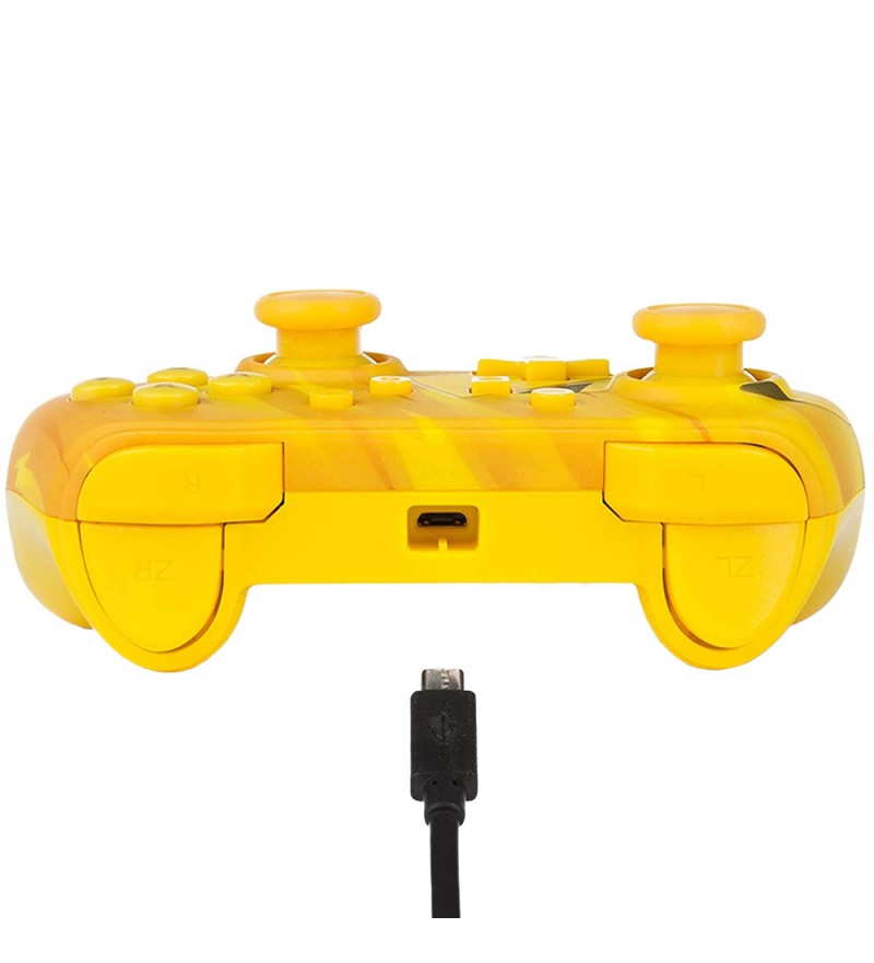 Control para Nintendo Switch PowerA Pokémon 1511623-01 con Cable de 3 Metros - Amarillo