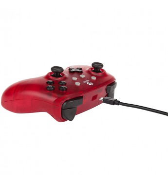 Control para Nintendo Switch PowerA 1513053-01 con Cable de 3 Metros - Red Frost