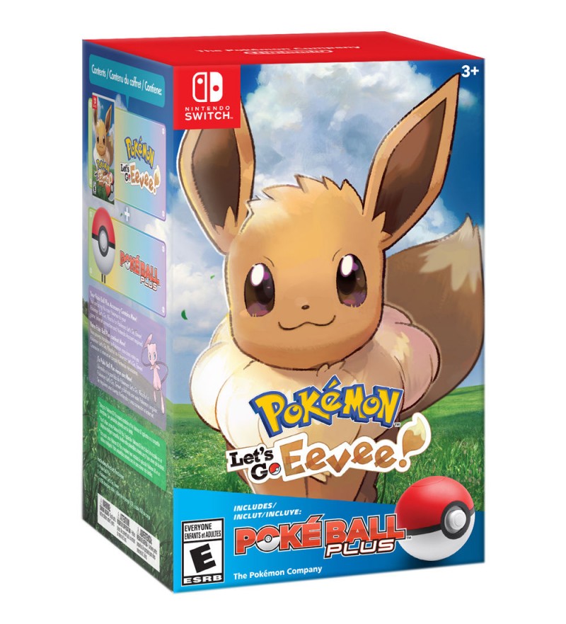 JUEGO N SWITCH EEVEE + POKEB HAC-R-ADW3A