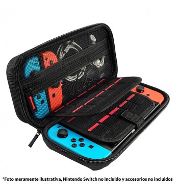 Estuche Hestia Goods para Nintendo Switch - Negro