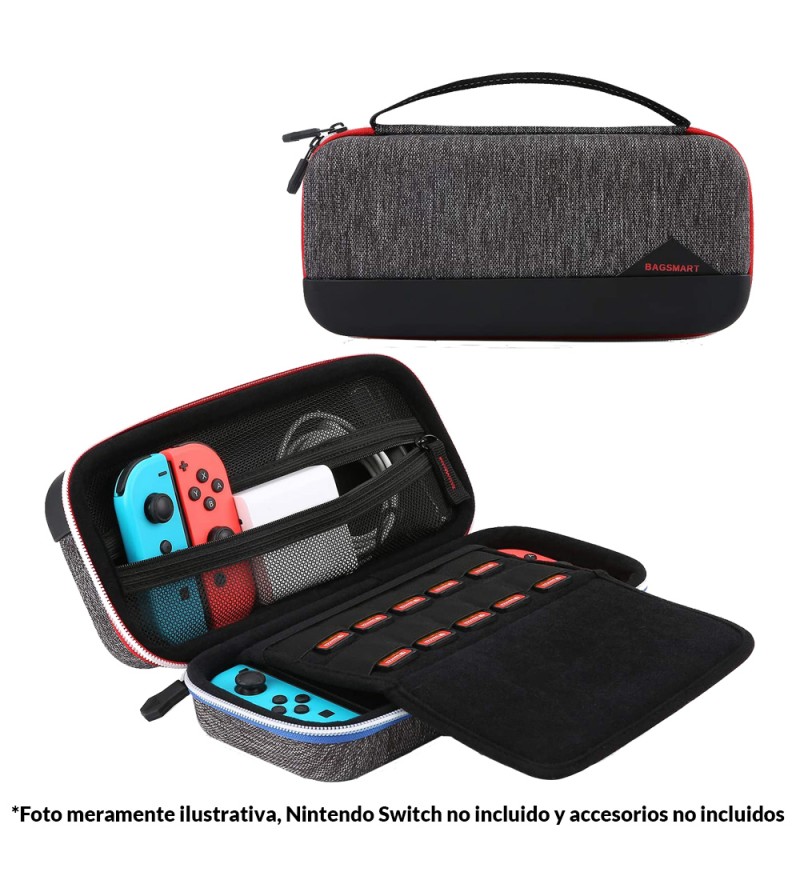 Estuche Bagsmart para Nintendo Switch - Negro