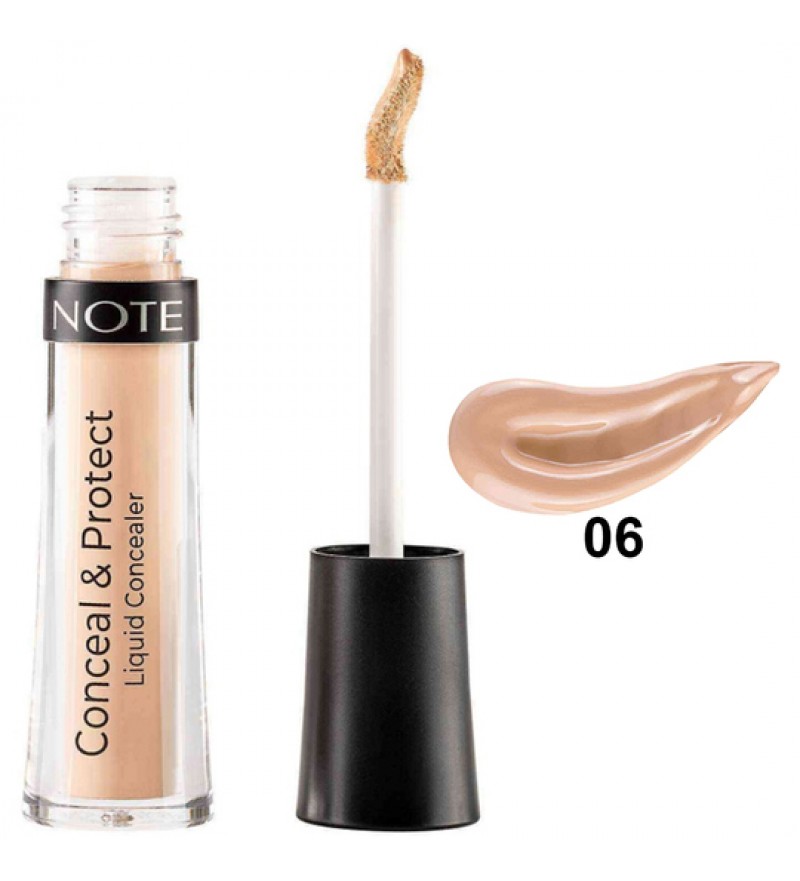 Corrector Líquido Note Conceal & Protect Liquid Concealer 06 Ivory - 4.5mL