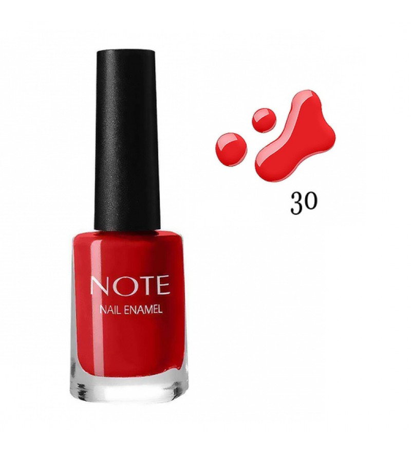 Esmalte Note Nail Enamel - 30 Crystal Red 9ml