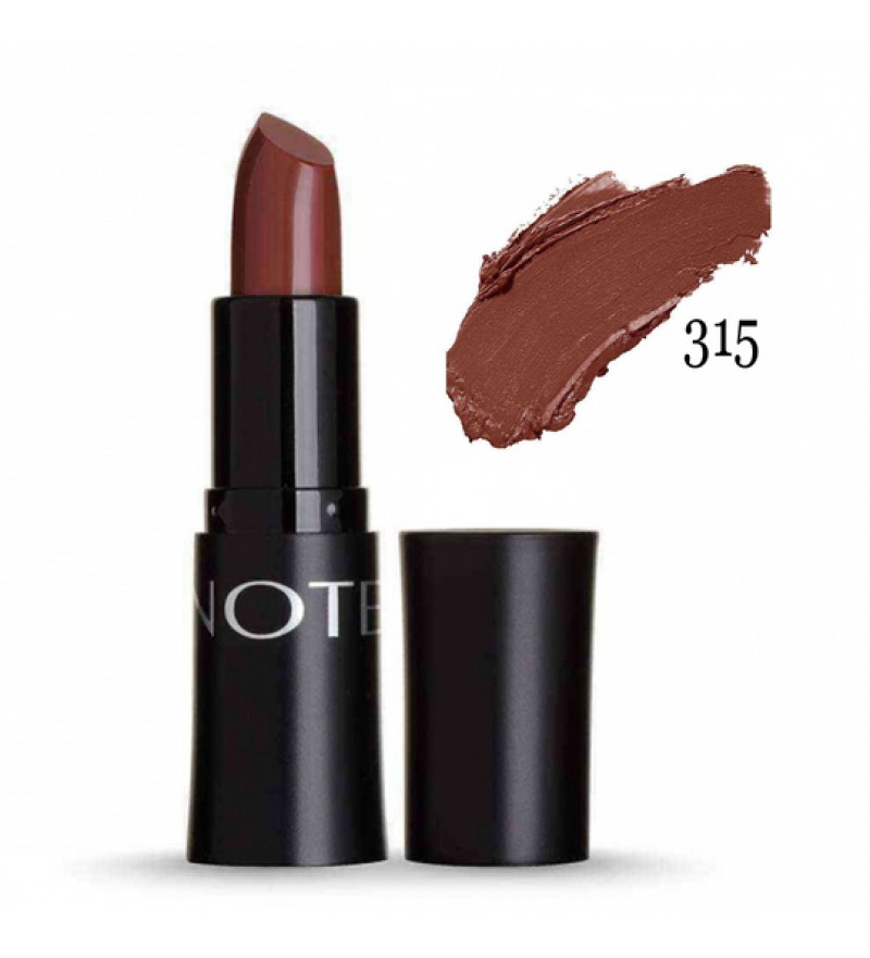 Labial Note Mattemoist Lipstick - 315 Hot Brown 4.5g