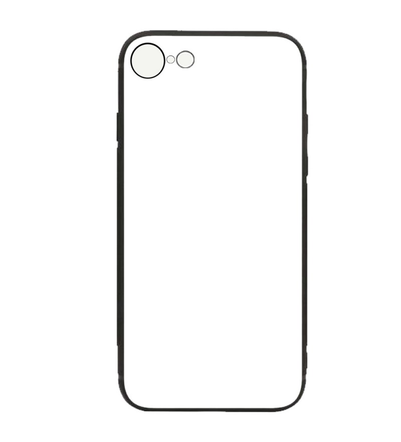 Funda para iPhone 8 One Techniques Mirror - Blanco/Negro