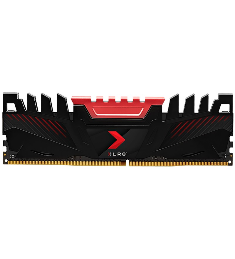 Memoria RAM para PC PNY XLR8 de 8GB MD8GD4320016XR DDR4/3200MHZ - Negro/Rojo