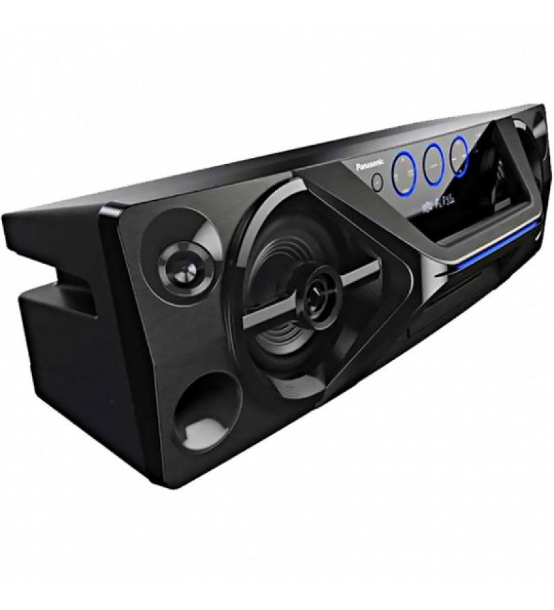 Minicomponente Panasonic SC-UA3PU-K de 300W/Bluetooth/Karaoke/Jukebox/Bivolt - Negro