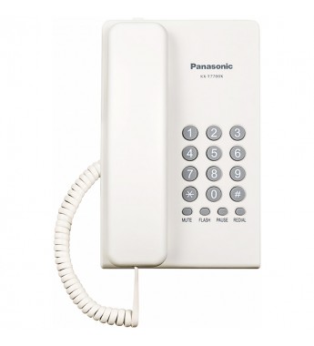 Teléfono Panasonic KX-T7700X Tono DTMF/RJ11 - Blanco