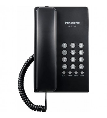 Teléfono Panasonic KX-T7700X Tono DTMF/RJ11 - Negro