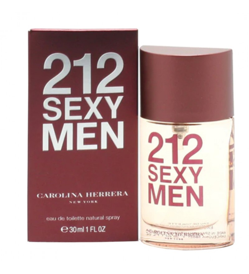 Perfume Carolina Herrera 212 Sexy EDT Masculino - 30 mL