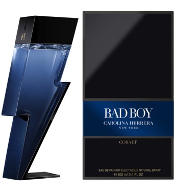 Perfume Carolina Herera Bad Boy Cobalt EDP Masculino - 100 mL