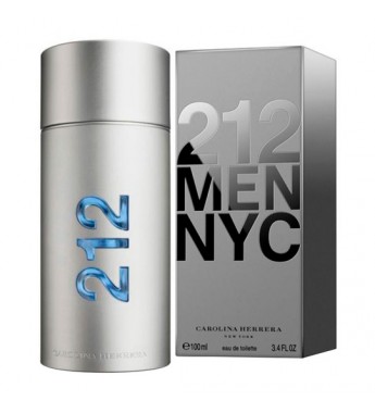 Perfume Carolina Herera 212 MEN NYC EDT Masculino - 100 mL