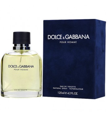 Perfume Dolce & Gabbana Pour Homme EDT Masculino - 125 mL
