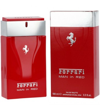 Perfume Ferrari Man in Red EDT Masculino - 100 mL