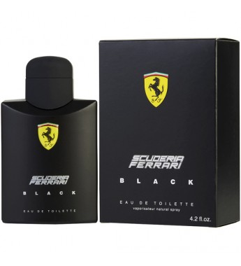 Perfume Ferrari Scuderia Ferrari Black EDT Masculino - 200 mL