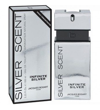 Perfume Jacques Bogart Silver Scent Infinite EDT Masculino - 100 mL