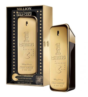 Perfume Paco Rabanne 1 Million Pac-Man Collector Edition EDT Masculino - 100 mL