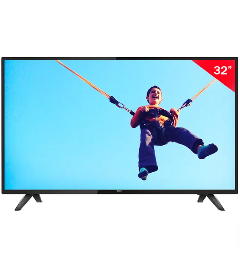 Smart TV LED de 32" Philips 32PHD6825/55 HD con Wi-Fi HDMI/USB/Bivolt Saphi - Negro