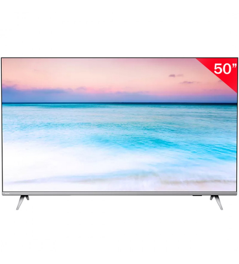 Smart TV LED de 50" Philips 50PUD6654/55 4K UHD con Wi-Fi Bluetooth/HDMI/Bivolt Saphi - Negro