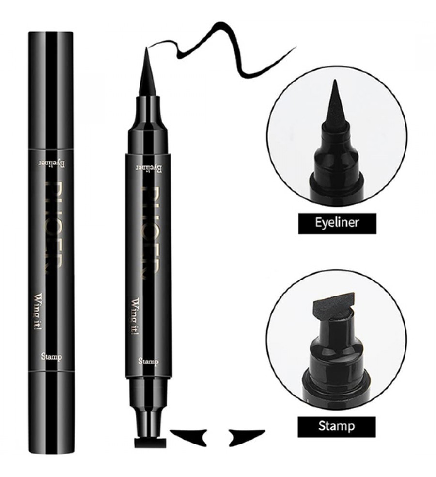 Delineador Phoera 2 in 1 Eyeliner & Wing Stamp - 3.6mL