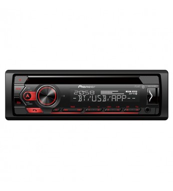 Reproductor CD Automotriz Pioneer DEH-S320BT con Bluetooth/Spotify/Ecualizador Gráfico - Negro