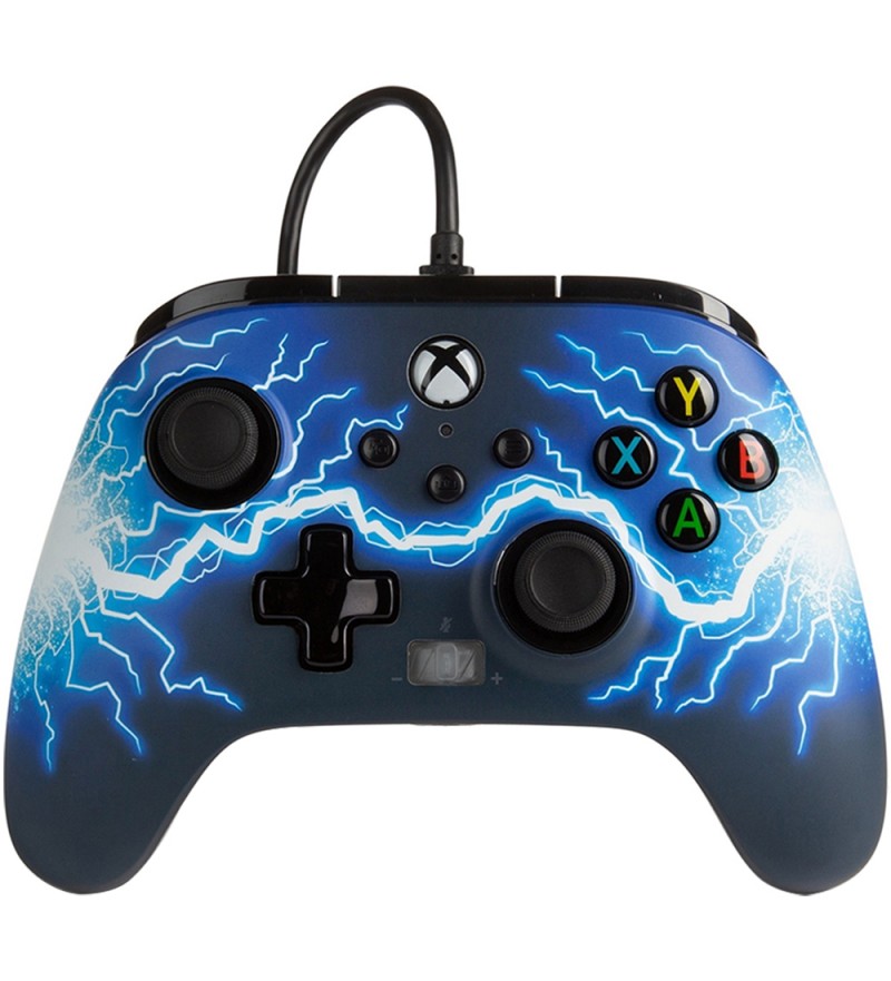 Control PowerA Enhanced 1521745-01 para Xbox con Cable (3 Metros) - Arc Lightning