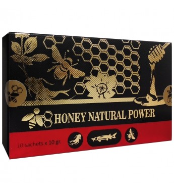 Miel Revitalizante Honey Natural Power (10 unidades de 10g)