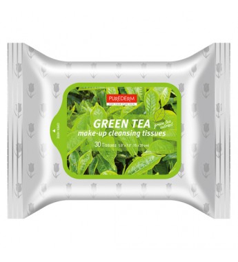 Desmaquillante Purederm Green Tea ADS 602 (30 Unidades)