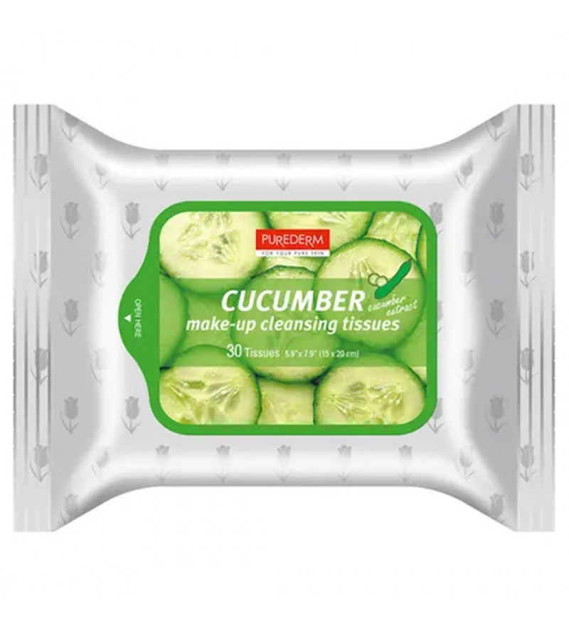 Desmaquillante Purederm Cucumber ADS 605 (30 Unidades)