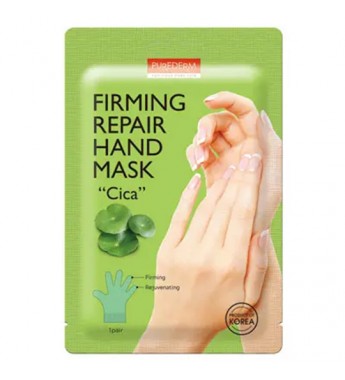 Máscara de manos Purederm Firmink Repair Hand Mask ADS 733 “Cica” (1 Par)