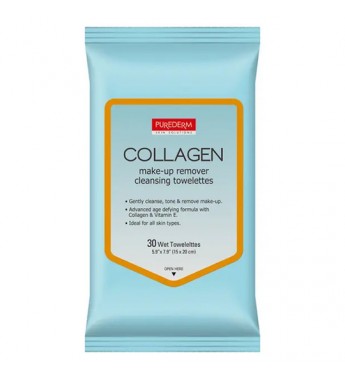 Desmaquillante Purederm Collagen ADS 625 (30 Unidades)