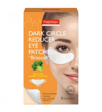 Parche Purederm para Contorno de Ojos Dark Circle Reducer Eye Patches ADS 667 ´´Broccoli´´
