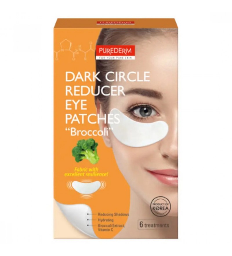 Parche Purederm para Contorno de Ojos Dark Circle Reducer Eye Patches ADS 667 ´´Broccoli´´