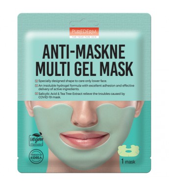 Mascara Purederm en Lamina Anti-Maskne Multi Gel Mask ADS 765