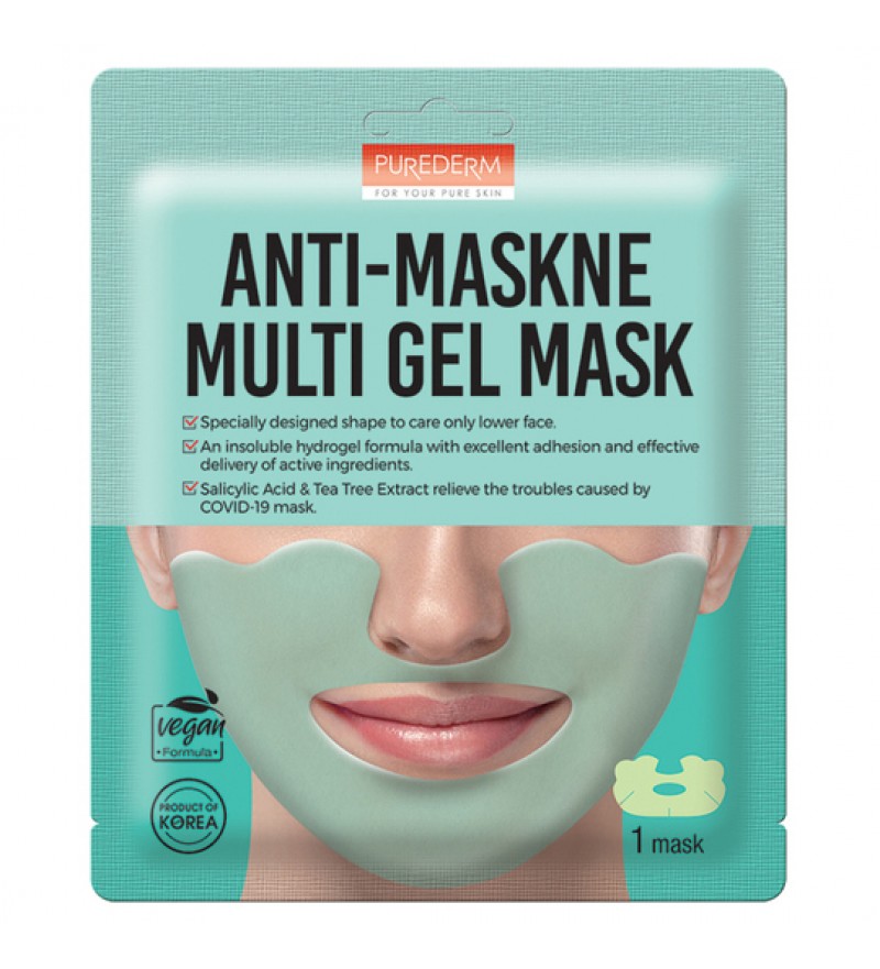 Mascara Purederm en Lamina Anti-Maskne Multi Gel Mask ADS 765