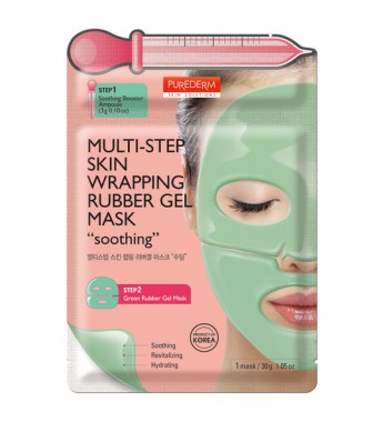 Mascara de Gel Purederm Multi-Step Skin Wrapping Rubber Gel Mask ADS 757 ´´Soothing´´ (1 Mask)