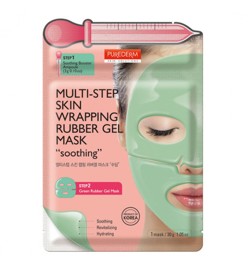 Mascara de Gel Purederm Multi-Step Skin Wrapping Rubber Gel Mask ADS 757 ´´Soothing´´ (1 Mask)
