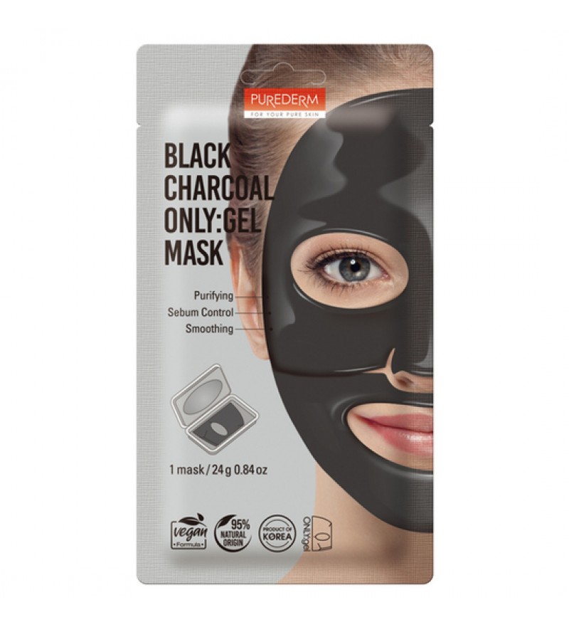Mascara de Gel Purederm “Black Charcoal” ADS 772 (1 Unidad) 