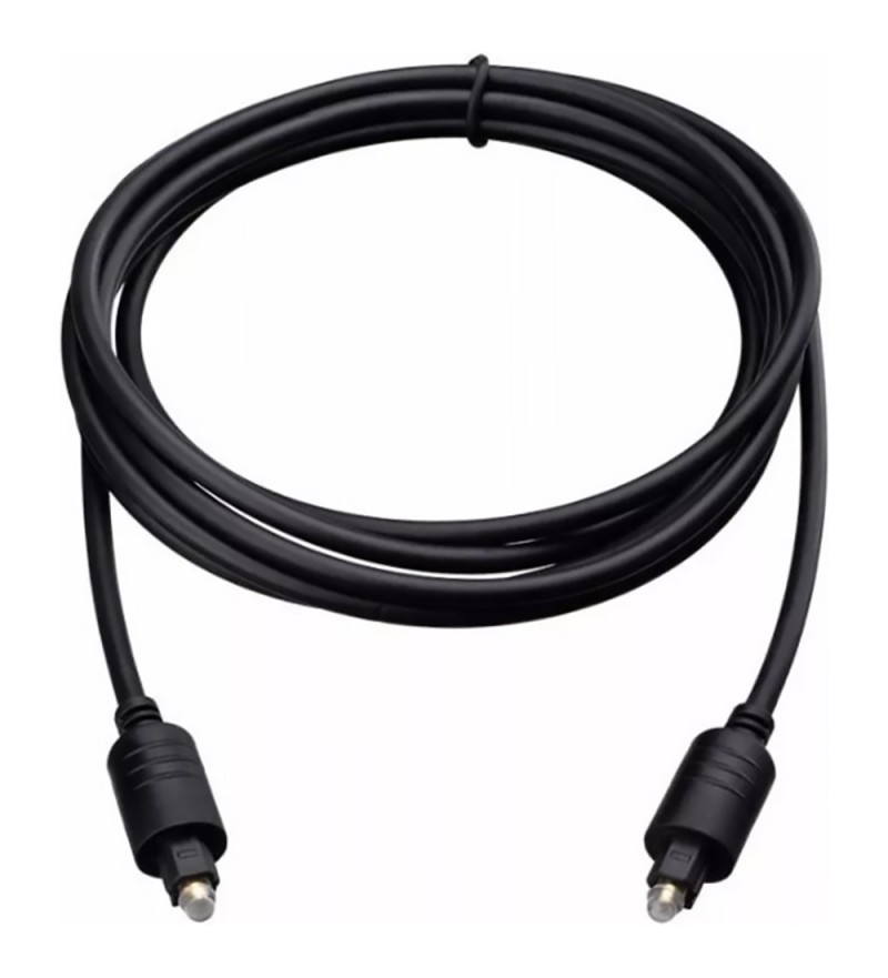 Cable Óptico Quanta QTCOD02 con 2 metros - Negro