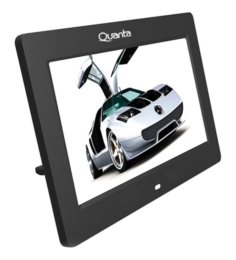 Porta Retrato Digital Quanta QTPRD600 LCD de 10" Bivolt - Negro