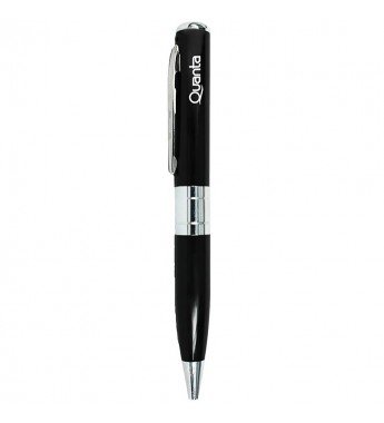 Bolígrafo Quanta QTCC36 con Micro Cámara de 2MP/microSD - Negro