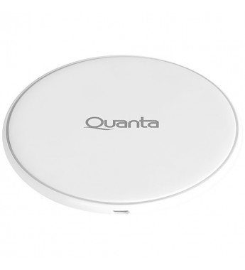 Cargador Wireless Universal Quanta QTCW05 con Carga Rápida/5W - Blanco
