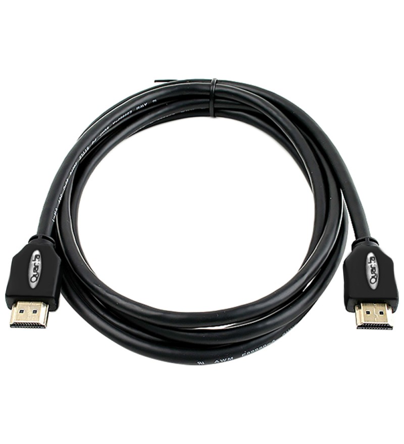 Cable HDMI Quanta QTHDMI30 (3 metros) - Negro