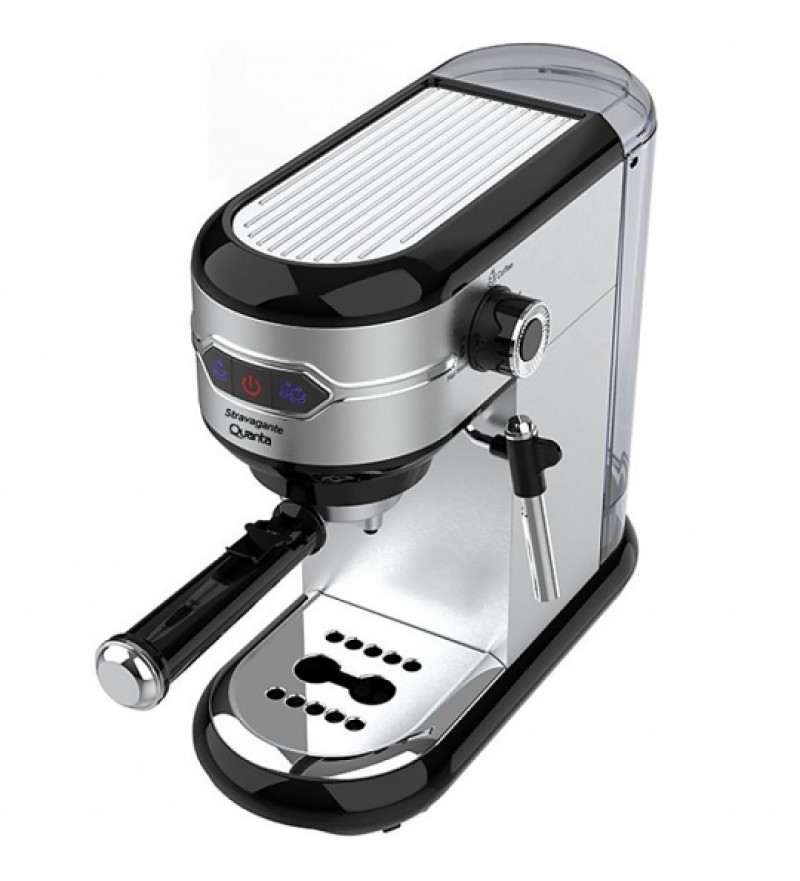 Cafetera Quanta QTCME35 Espresso Stravagante 5 en 1 / 1L/110V - Silver 