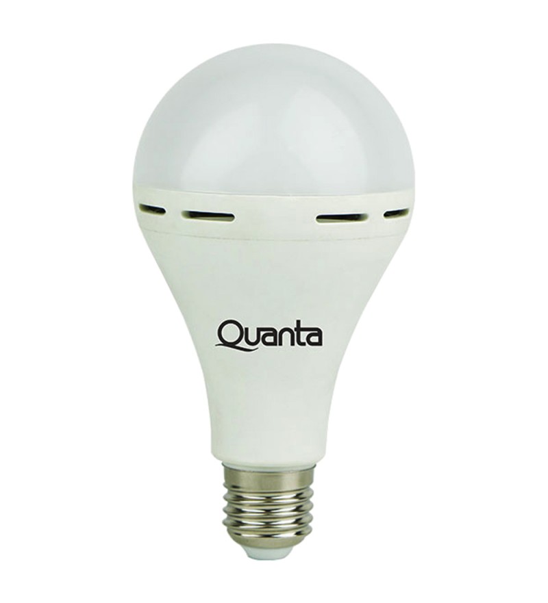 Lámpara LED de Emergencia Quanta QTLLE12 12W/1050 Lm/Bivolt - Branco