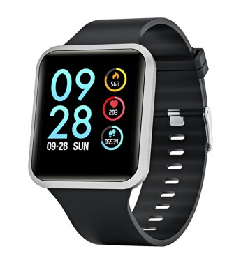 Smartwatch Quanta QTRIS4 Series 4 con Pantalla 1.3" Bluetooth/IP67 - Negro