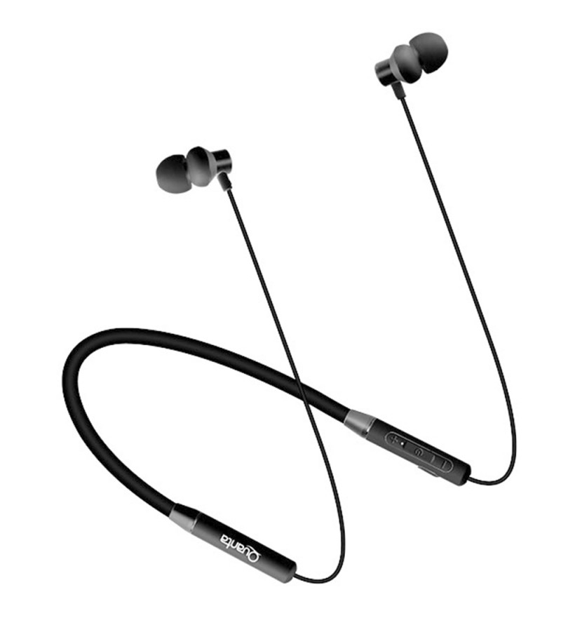 Auriculares Inalámbricos Quanta QTFB20 con Bluetooth/Micrófono - Negro