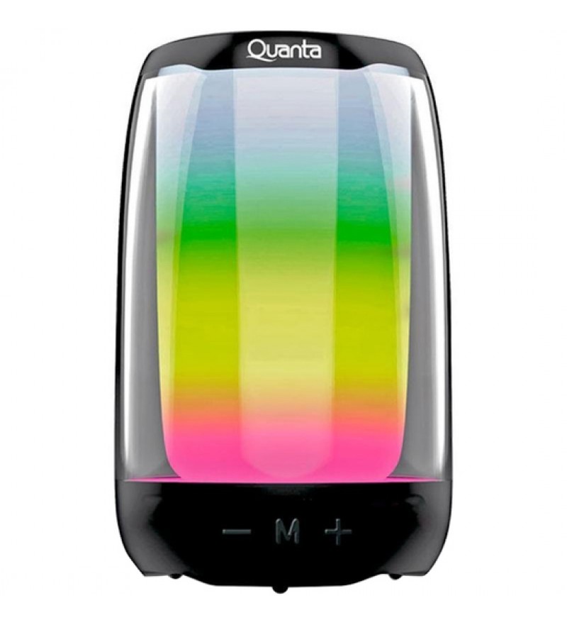 Speaker Quanta RainbowFest QTSBL10 Bluetooth/5W - Negro